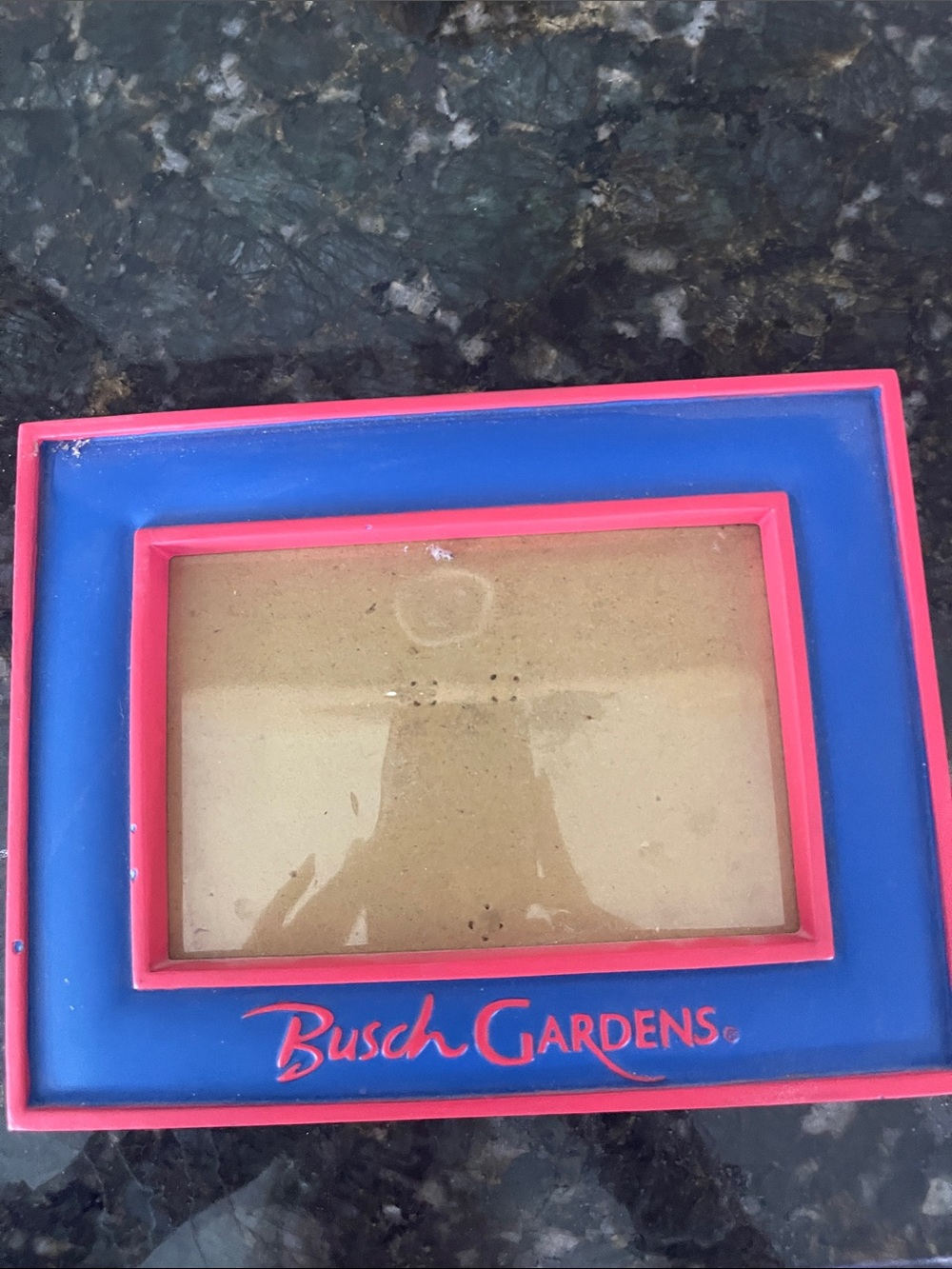 Busch Gardens Blue and Red Photo Frame